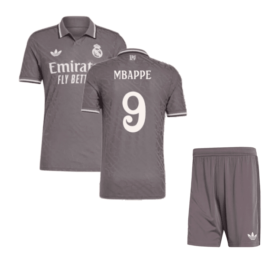 Детская форма Реал Мадрид Мбаппе серая